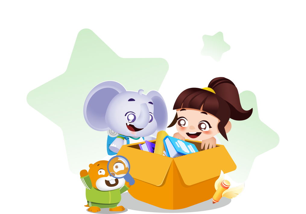 VKID Go 学习伙伴一起探索学习内容的插画